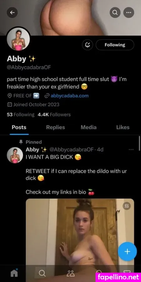 Abbycadaba OnlyFans Thumbnail #TQMVFCUbnn