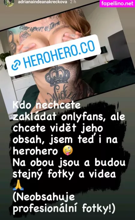 Adriana Indeana Kreckova OnlyFans Thumbnail #H9TsYBUzR0