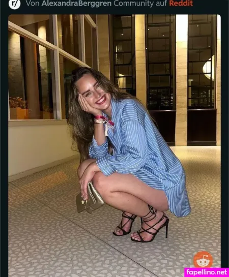 Alexandra Berggren OnlyFans Thumbnail #mE454EJBHU