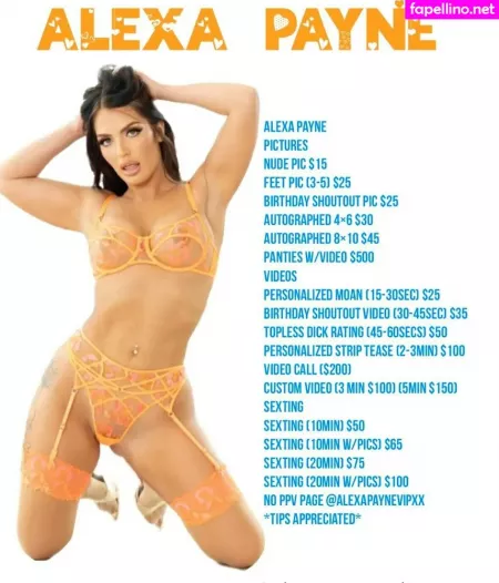 Alexapayne OnlyFans Thumbnail #YF801qL07F