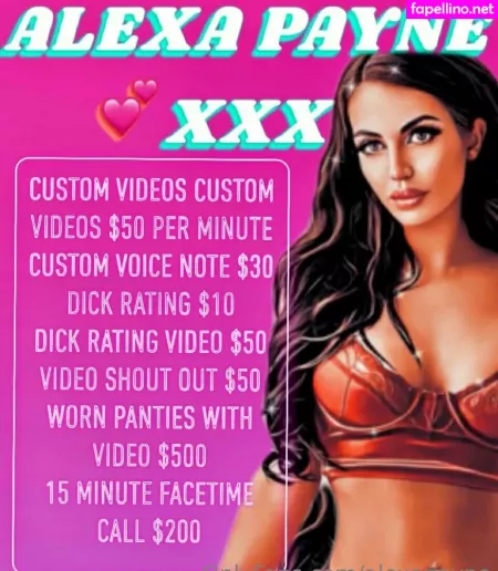 Alexapayne OnlyFans Thumbnail #eK9Mo5gFBJ
