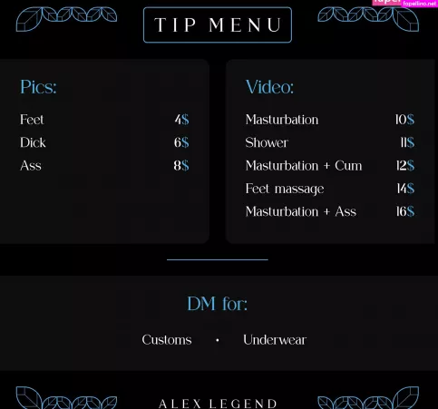 Alexthelegend OnlyFans Thumbnail #krlC0cECTY