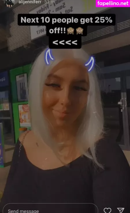 Ali Jennifer OnlyFans Thumbnail #YIFnBnDK2r