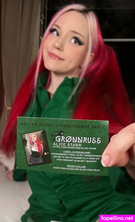 Alice Starr Norge OnlyFans Thumbnail #Hn9YJTz26n