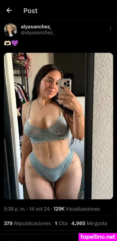 alyasanchez Nude Leaked OnlyFans Photo #SaBir0Bpfb