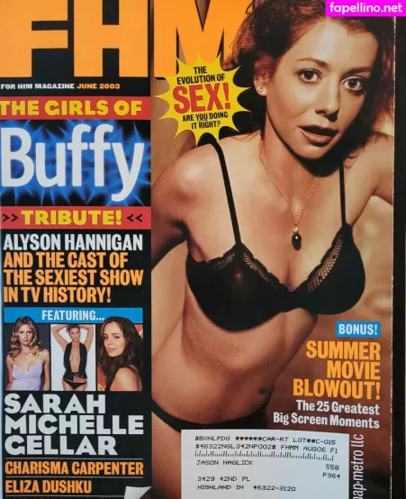Alyson Hannigan OnlyFans Thumbnail #zWcKG2FIXK