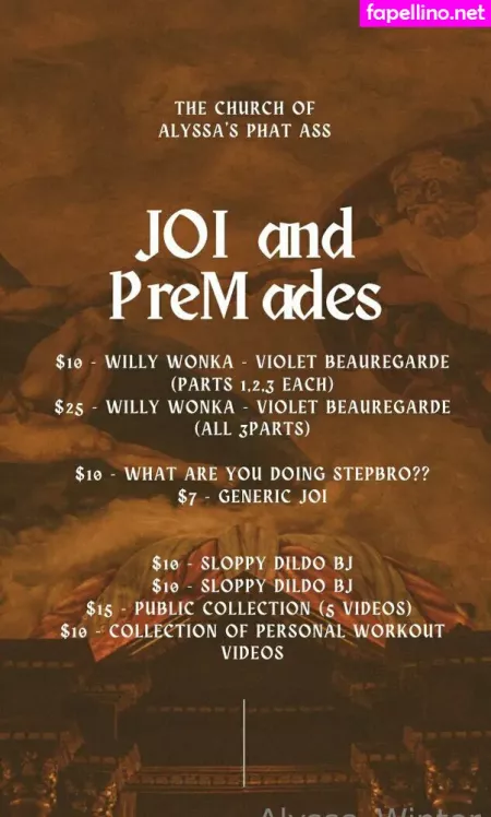 Alyssa Wintervip OnlyFans Thumbnail #2O5wFxPYk2