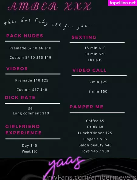 Ambermeyers OnlyFans Thumbnail #qPqyyOf21j