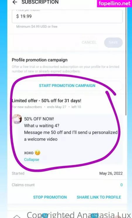 Anastasialux2 OnlyFans Thumbnail #WvMVOmzXFE