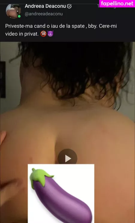 Andreeadeaconufree OnlyFans Thumbnail #NPeLr3IpRv