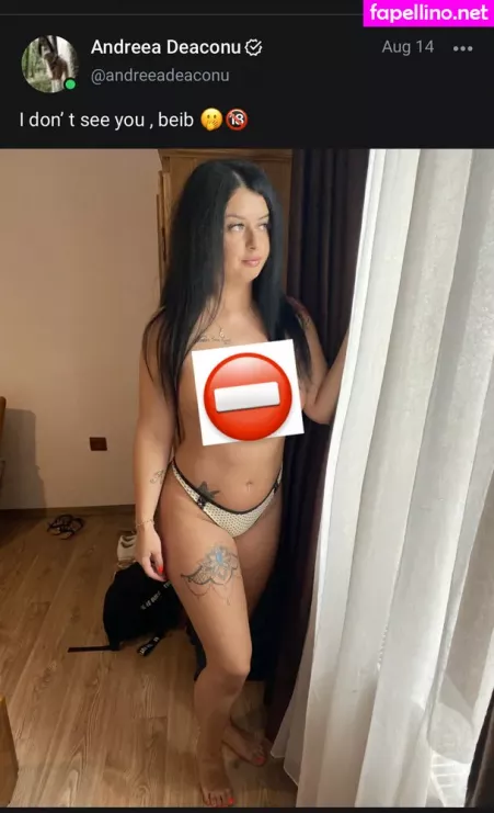 Andreeadeaconufree OnlyFans Thumbnail #S3BOVqOm8d