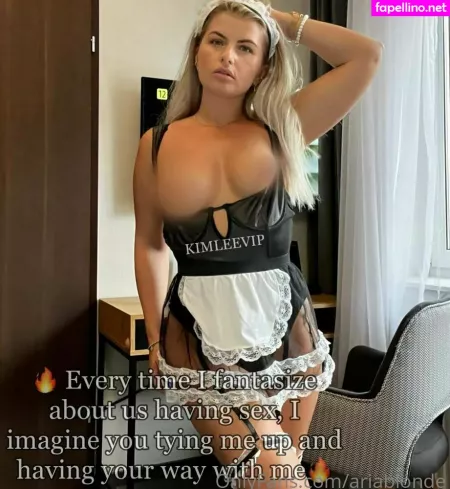 Ariablonde OnlyFans Thumbnail #KN7RrHZ9vV