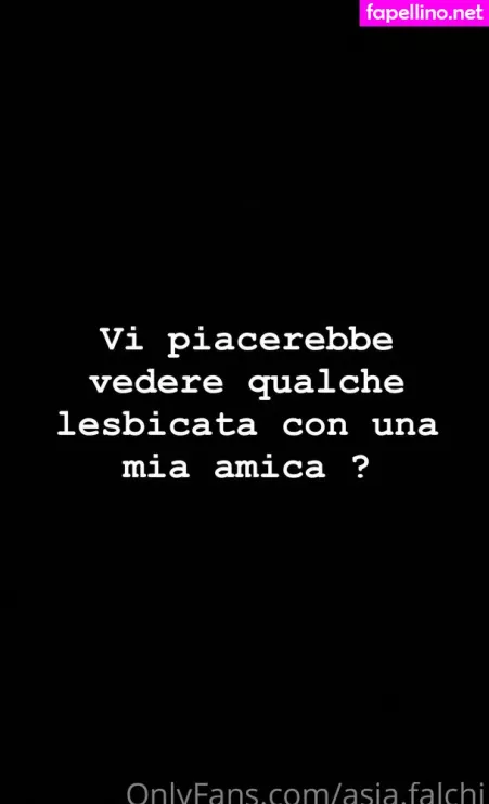 Asia Falchi OnlyFans Thumbnail #e10F0xY9dr