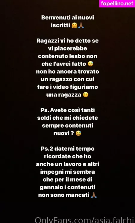 Asia Falchi OnlyFans Thumbnail #oKm59bz8t2
