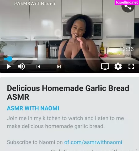 Asmrwithnaomi OnlyFans Thumbnail #Q5ZRreBJ4b