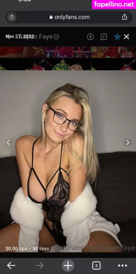 Aspenfaye OnlyFans Thumbnail #HWMHRYfyug