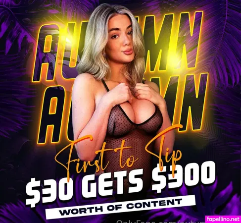 Autumnrenxo 3 OnlyFans Thumbnail #3uXx1nHupe