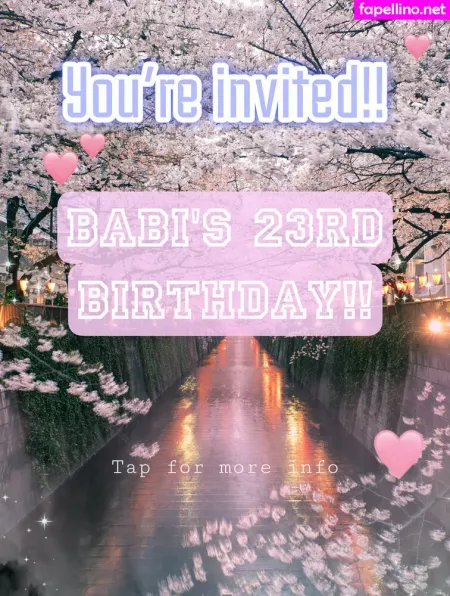 Babi G0r3 OnlyFans Thumbnail #LBgRf9h4Mw