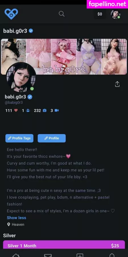 Babi G0r3 OnlyFans Thumbnail #jcukHMMxhc