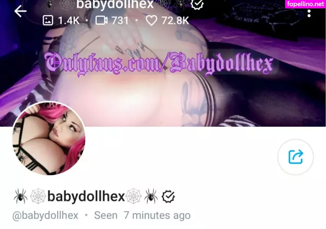 Babydollhexx OnlyFans Thumbnail #sDOEXLuIGg