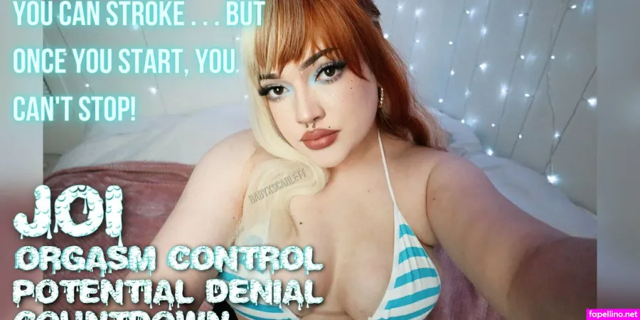 Babyxscarlettfree OnlyFans Thumbnail #BZDSEDOTaw