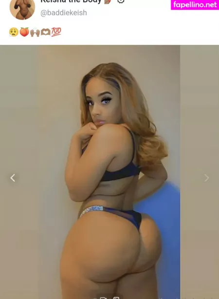 Baddiekeish OnlyFans Thumbnail #80Qzvau7C1