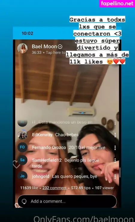 Baelmoon OnlyFans Thumbnail #gocw0ChUO3