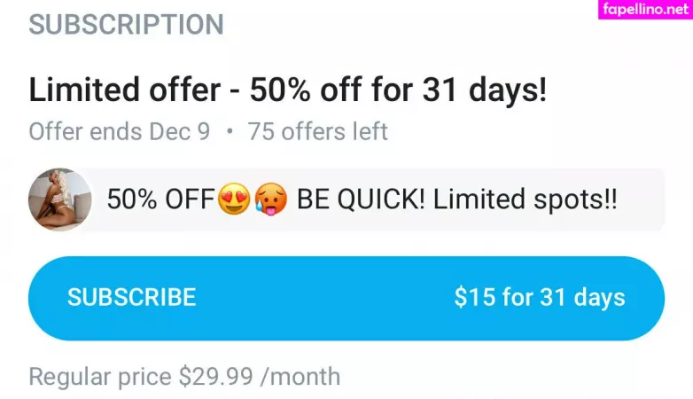 Barbie1997free OnlyFans Thumbnail #Vaw8xQzbAf