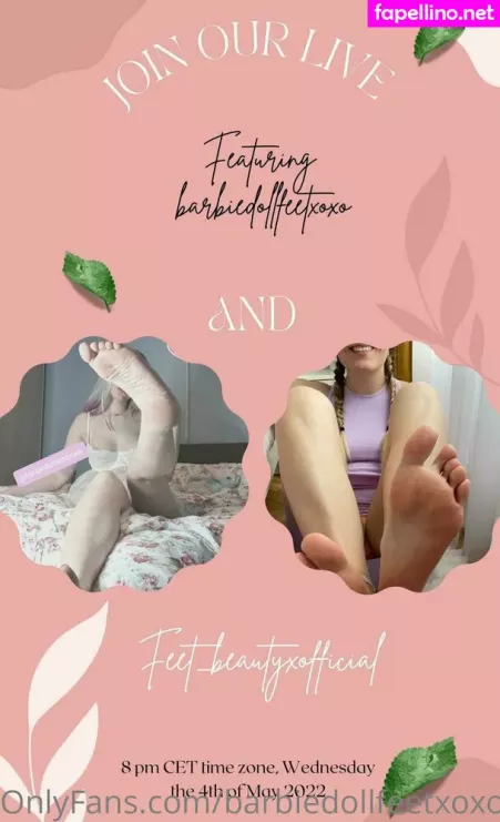 Barbiedollfeetxoxofree OnlyFans Thumbnail #Ya2V7SfvDn