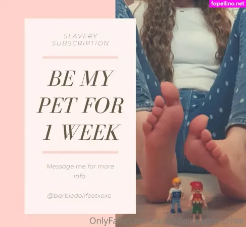 Barbiedollfeetxoxofree OnlyFans Thumbnail #omtnpJKXU1