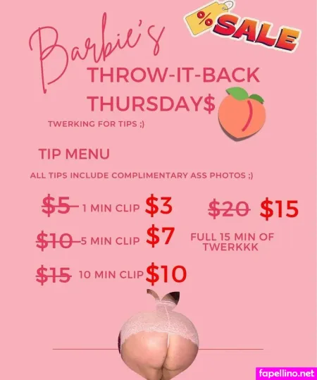 Barbieisabbw OnlyFans Thumbnail #arXtEIJGgl