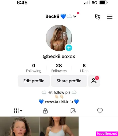 Beckii Free OnlyFans Thumbnail #MTfQHC0Scn
