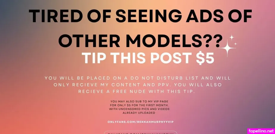 Bekkahmurphy OnlyFans Thumbnail #YAy7umdOzA