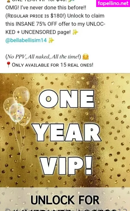 Bellabellisim13 OnlyFans Thumbnail #HjYn1OEMaS