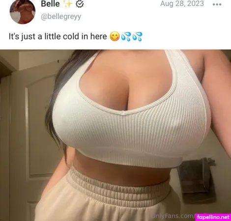 Bellegreyy OnlyFans Thumbnail #X4ACM4yzkW