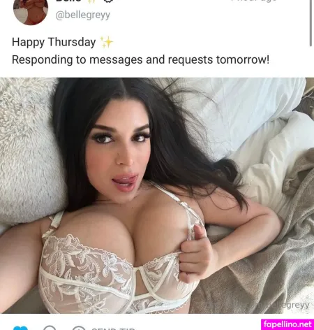 Bellegreyy OnlyFans Thumbnail #yBujH0CwcP