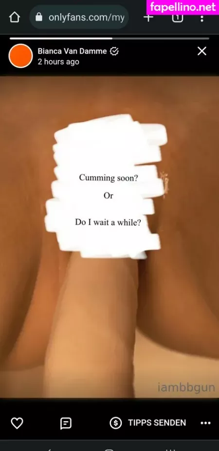 Bianca Van Damme OnlyFans Thumbnail #aKyYUgrFOO
