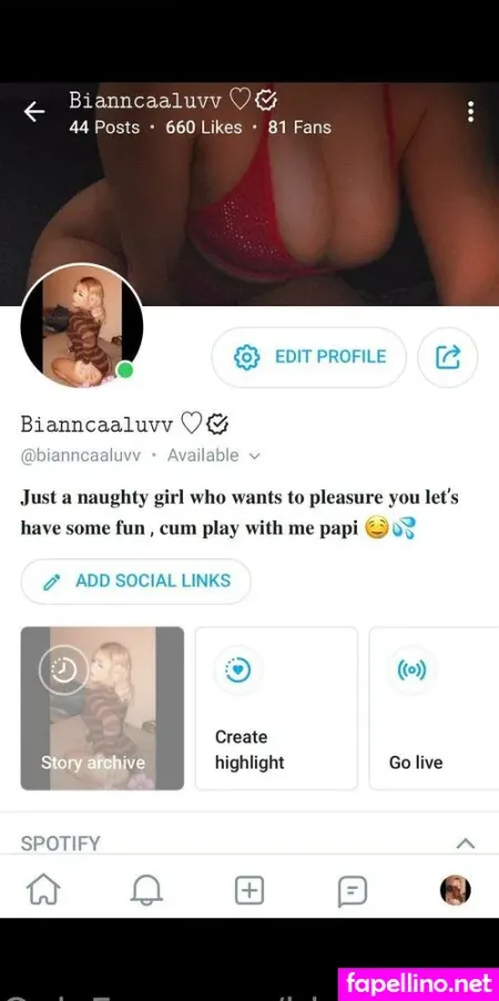 Bianncaaluvvv OnlyFans Thumbnail #YaViN2T6Mf