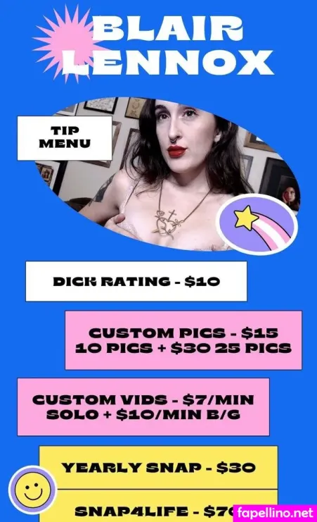 Blairlennoxx OnlyFans Thumbnail #Wh5bdz6Wxz