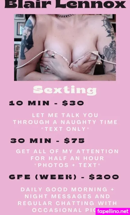 Blairlennoxx OnlyFans Thumbnail #itpr9DeZTx