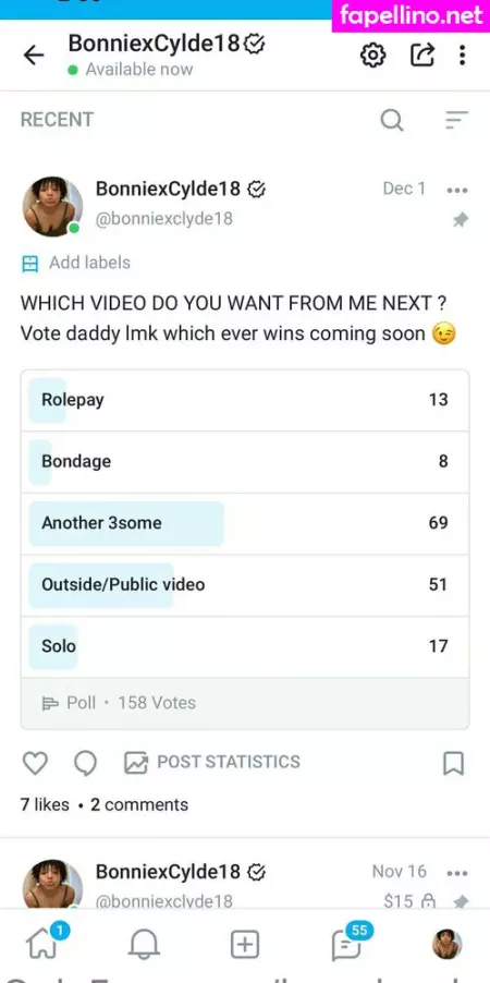 Bonniexclyde18 OnlyFans Thumbnail #4GiHhefxvP