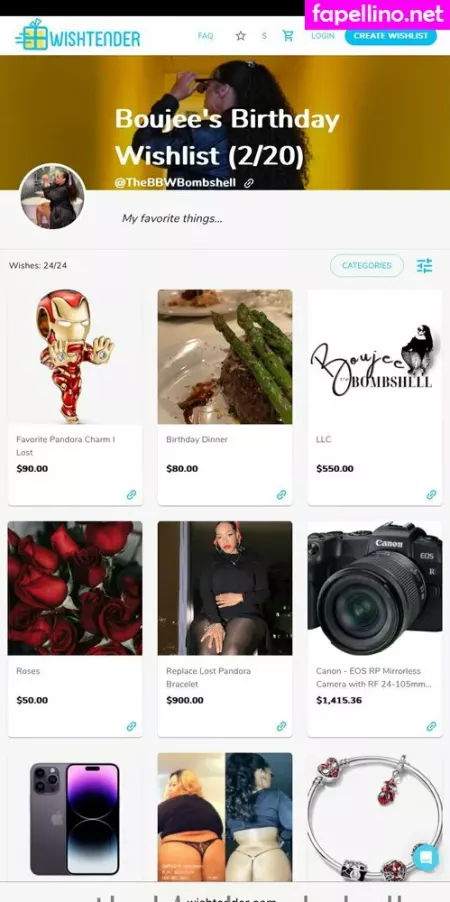 Boujeebombshell OnlyFans Thumbnail #DD3MsACSdY