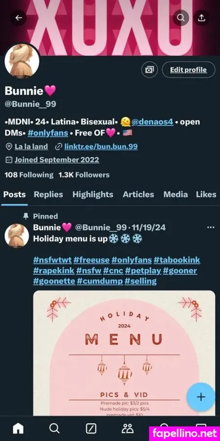 Bunnie99 OnlyFans Thumbnail #CUkuUxvsRg