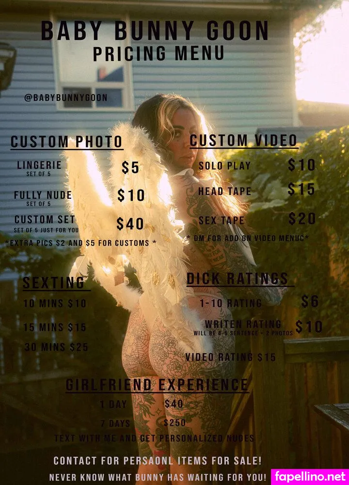 babybunnygoon, bunnygoon Nude Leaked OnlyFans Photo #RMx51E2kSy