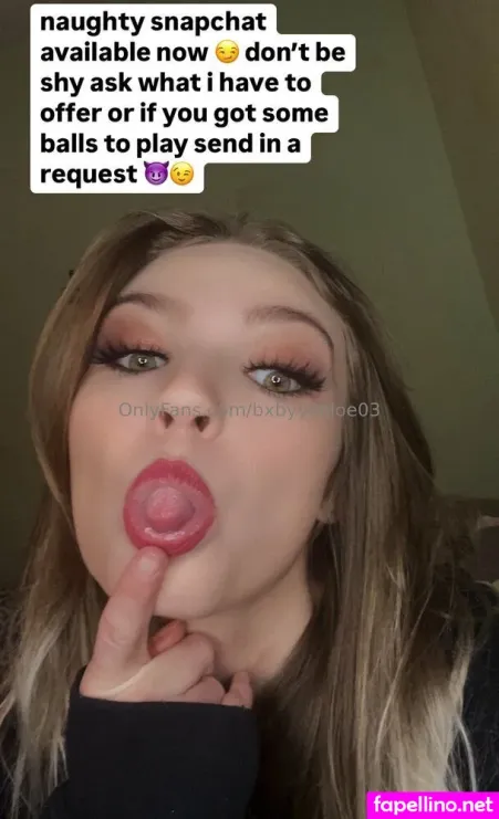 Bxbyychloe03 OnlyFans Thumbnail #wBVUjBKoTT