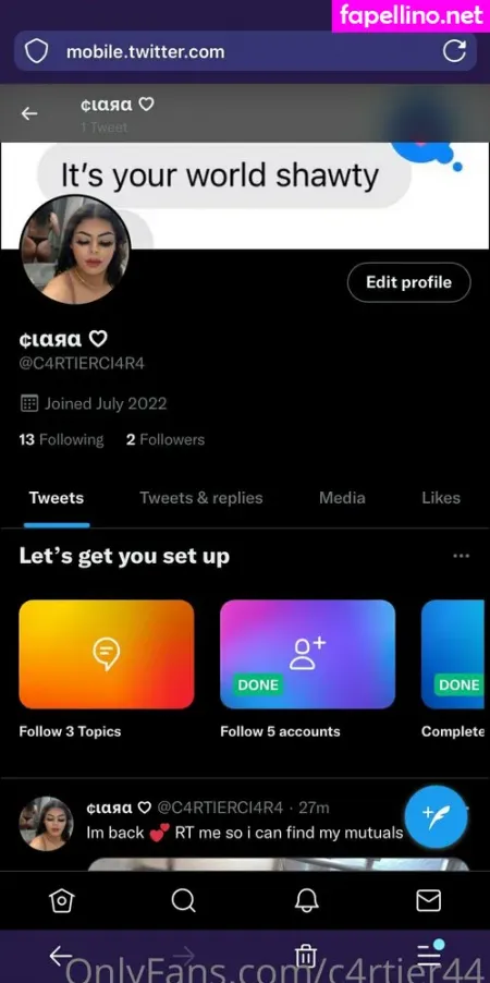 C4rtierci4r4 OnlyFans Thumbnail #bVesLPictw