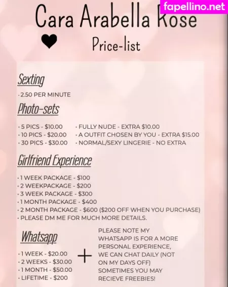 Cara Arabella OnlyFans Thumbnail #aWWoKGlKzP