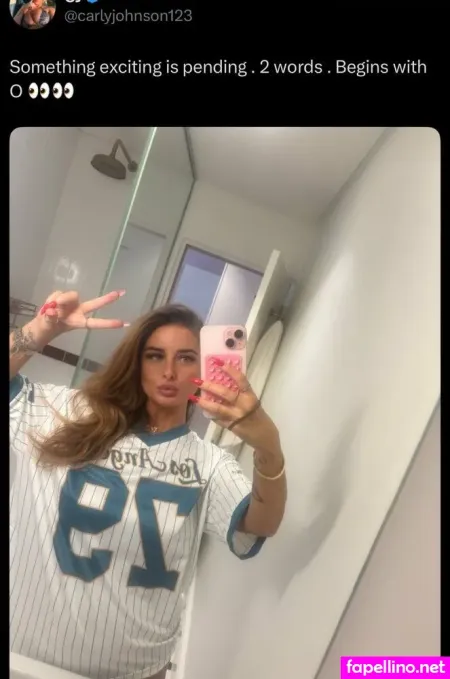 Carly Johnson 1 OnlyFans Thumbnail #J0Jg7ghpyK