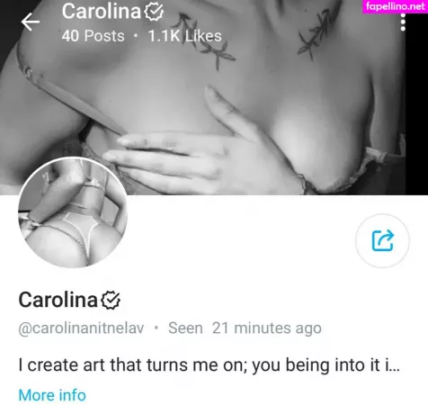 Carolinanitnelav OnlyFans Thumbnail #GqUMlvFb3c