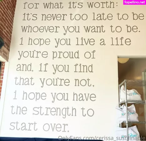 Cerissa Sustainable OnlyFans Thumbnail #lUS1XDT0Pu